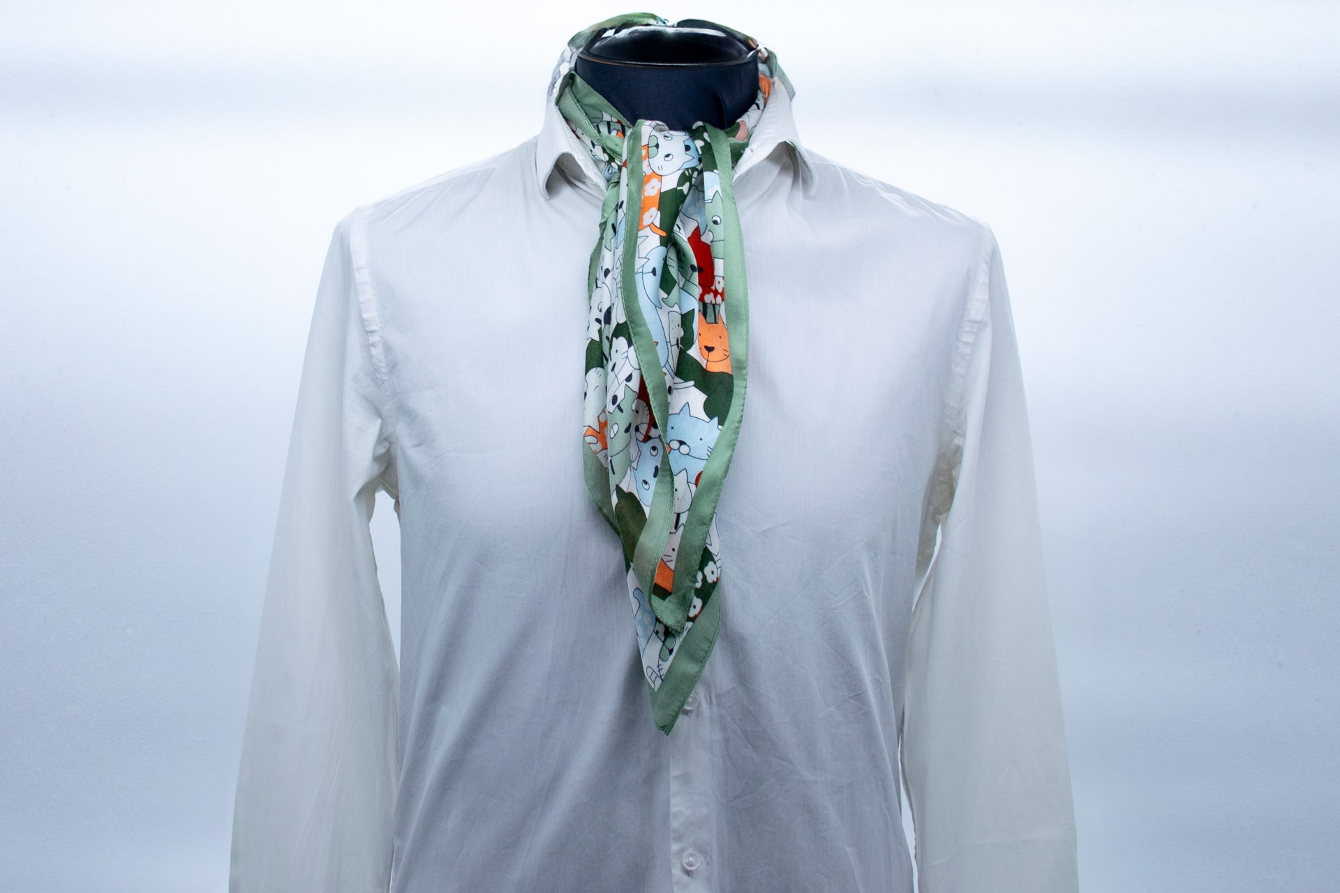Foulard "Pets" (Green)