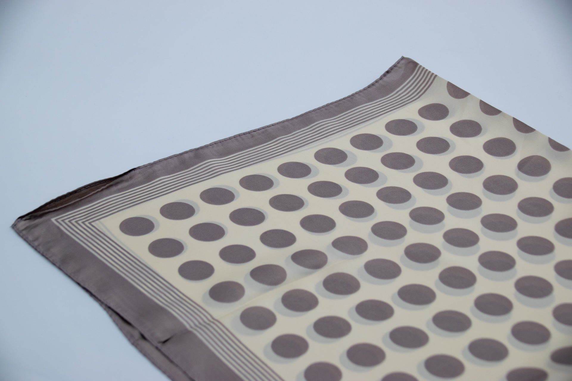 Foulard "Pois" (Taupe)